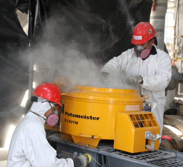 Fireproofing putzmeister